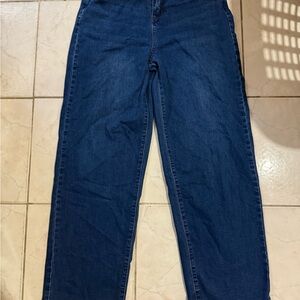 Levi's Deep Indigo Blue Straight Leg Jeans